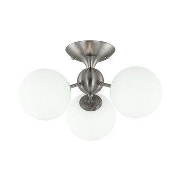 Потолочная люстра 3*Е14 CL102134 хром/белый Томми Citilux