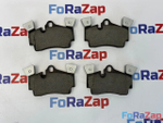 Колодки тормозные задние Brembo "NAO Line" Audi Q7