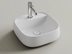 Раковина подвесная Ceramicanova Источник (Fonte) с отверстием под смеситель 420x425x145, белый, CN5052