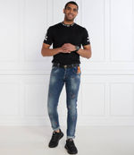 Джинсы Skull&Bones Philipp Plein - голубой(MDT3678 PDE004N)
