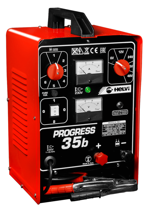 HELVI PROGRESS 35B. Устройство для зарядки аккумуляторных батарей