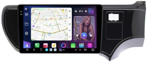 Магнитола для Toyota Aqua 2011-2021 - FarCar S500-TS20 монитор 9.5" 2K QLED на Android 14, Быстрейшая, CarPlay, 4G SIM-слот