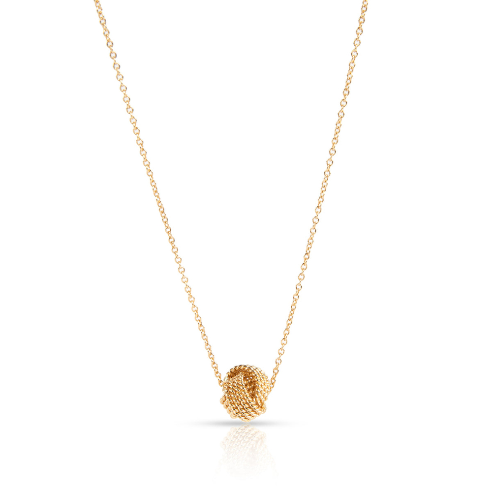 Подвеска из жёлтого золота 18k,Tiffany💠 Twist