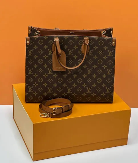 Сумка Louis Vuitton On The Go MM (35 x 27 x 14 см)