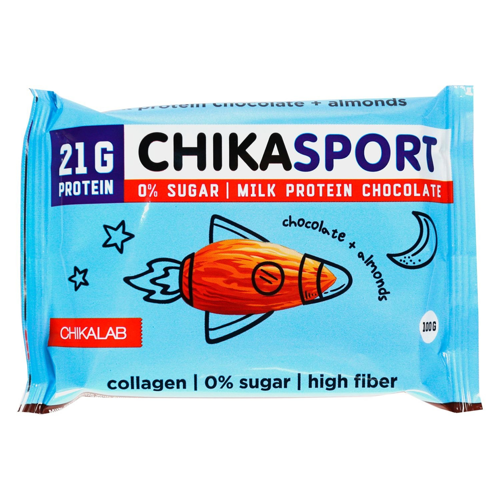 Шоколад молочный CHIKA SPORT
