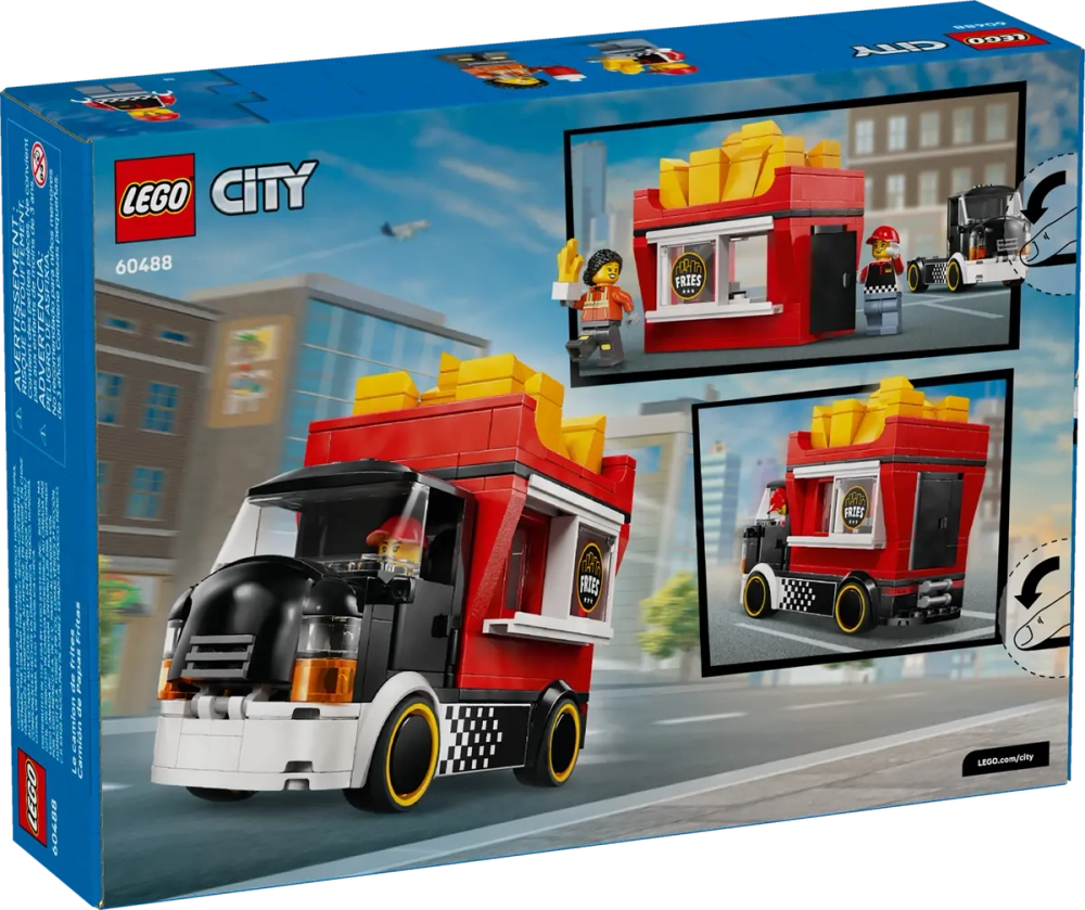Конструктор LEGO City 60488 Fries Food Truck