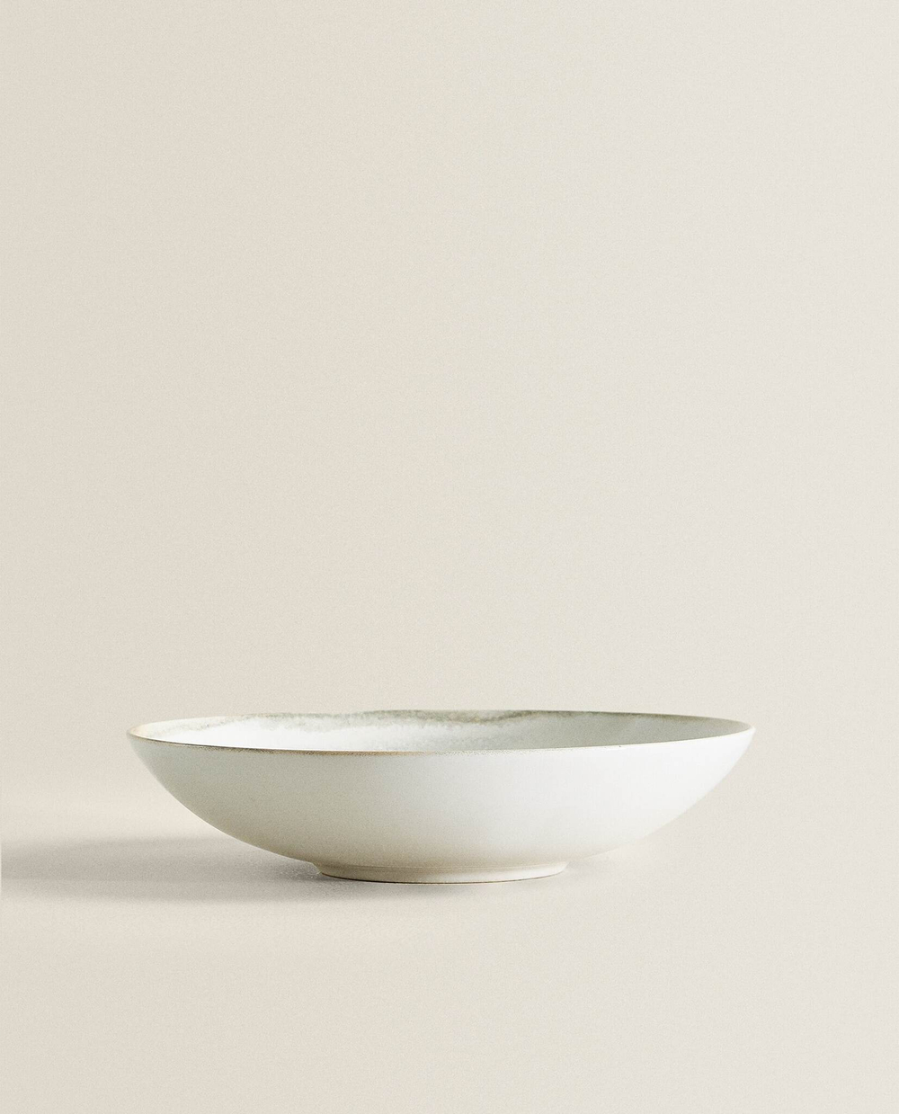 ZARA HOME КЕРАМИЧЕСКАЯ СУПОВАЯ ТАРЕЛКА