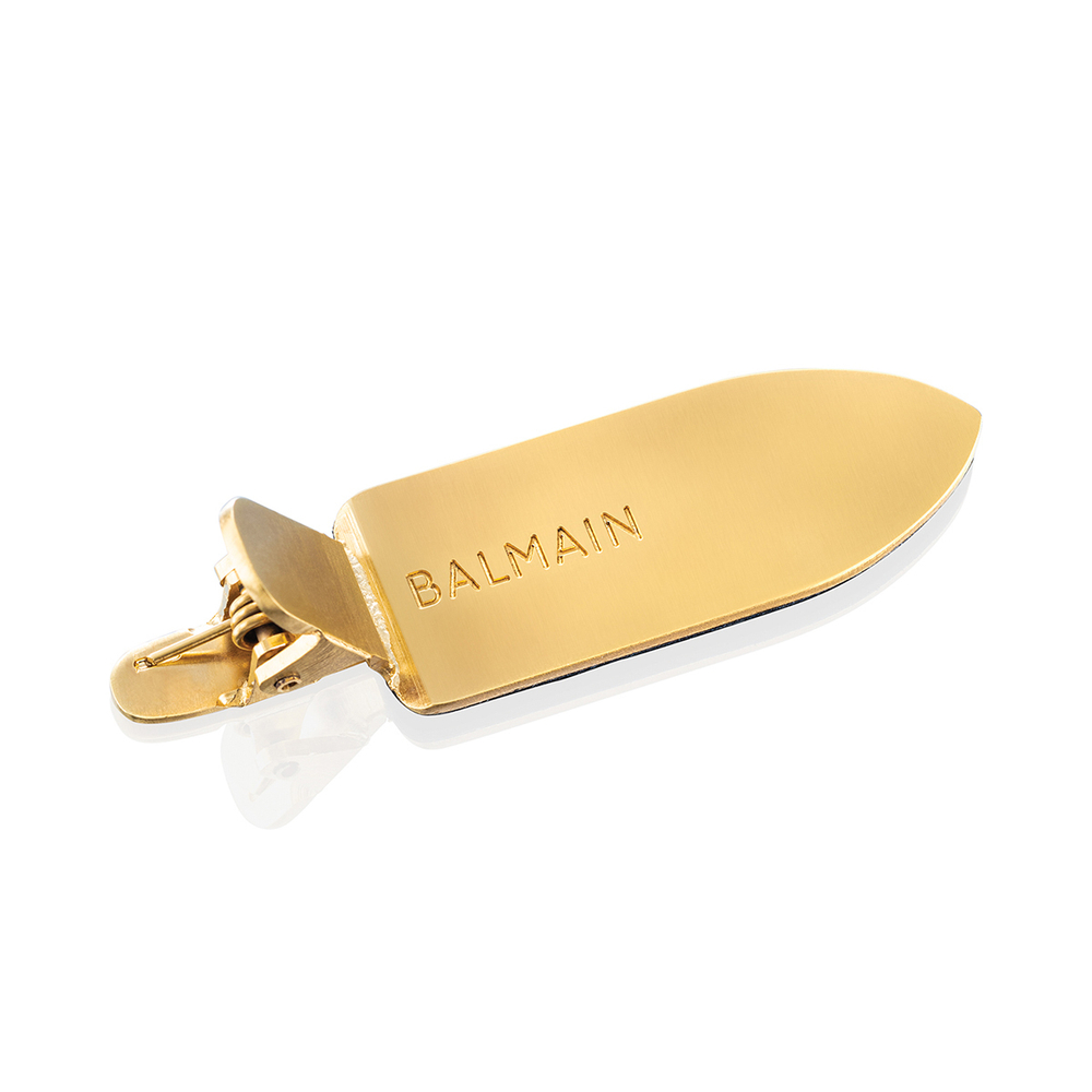 Balmain Hair Couture Заколка-клип Бэкстейдж, цвет золото Limited Edition Backstage Clip Gold C4 25