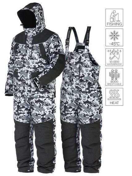 Костюм зимний Norfin EXPLORER 2 CAMO HEAT L