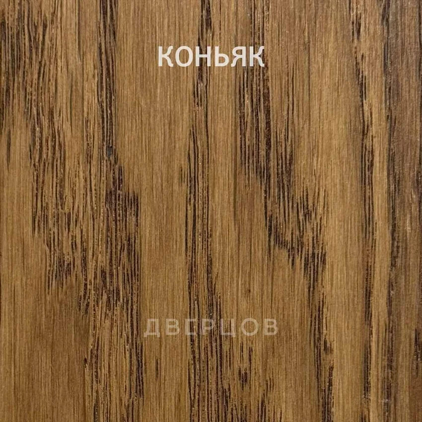 Межкомнатная дверь массив дуба без сучка Дверцов Болонья ПО-1 остеклённая