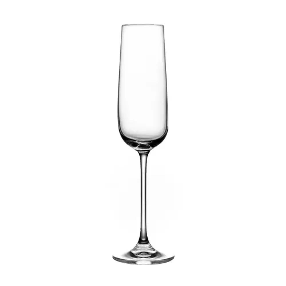 Бокал-флюте для шампанского 265 мл хр. стекло Bistro "Edelita" d 4,2/5,3 см h25,2 см P.L. [6]