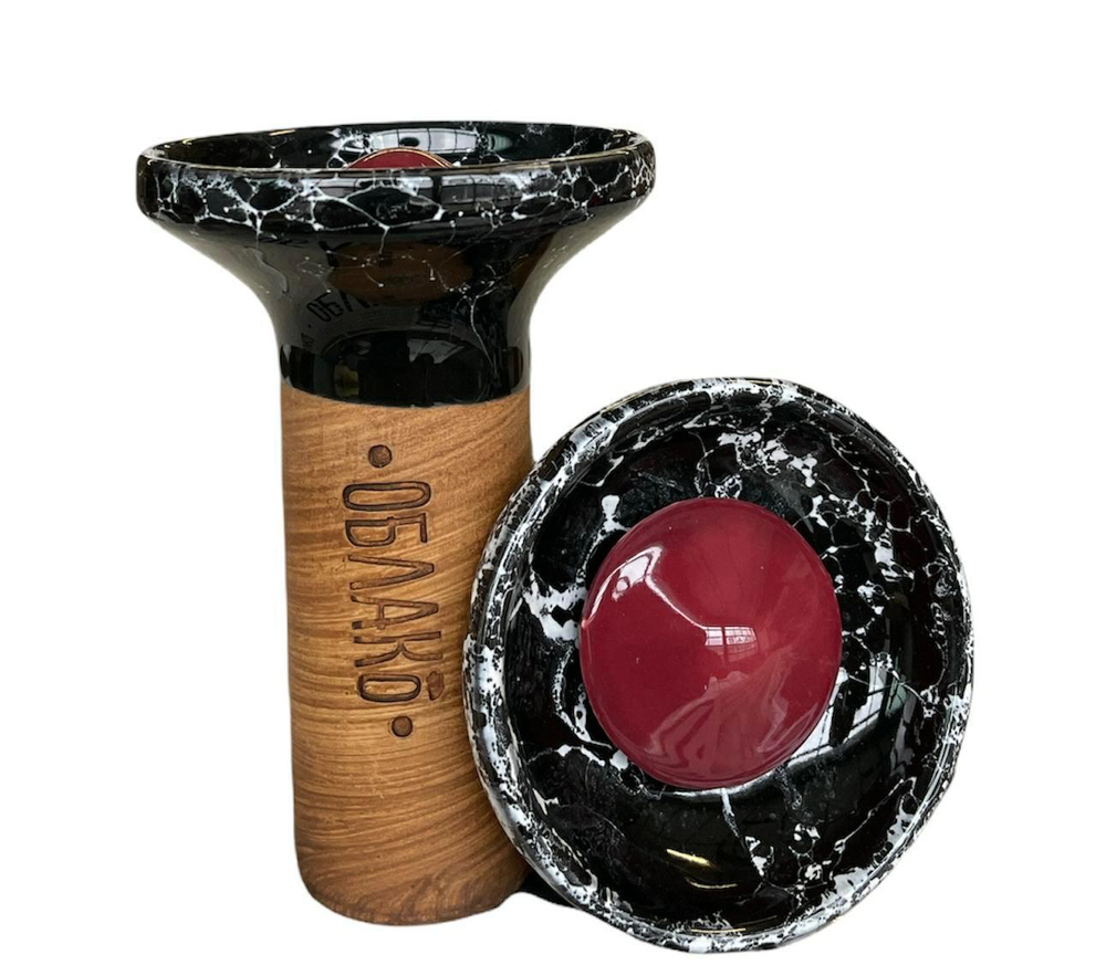 Oblako Flow - Burgundy on Black