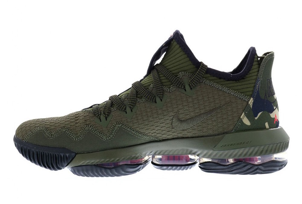 Купить Nike LeBron 16 Low Camo