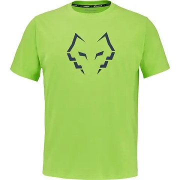 Мужская теннисная футболка Babolat Cotton J.Lebron - green flash