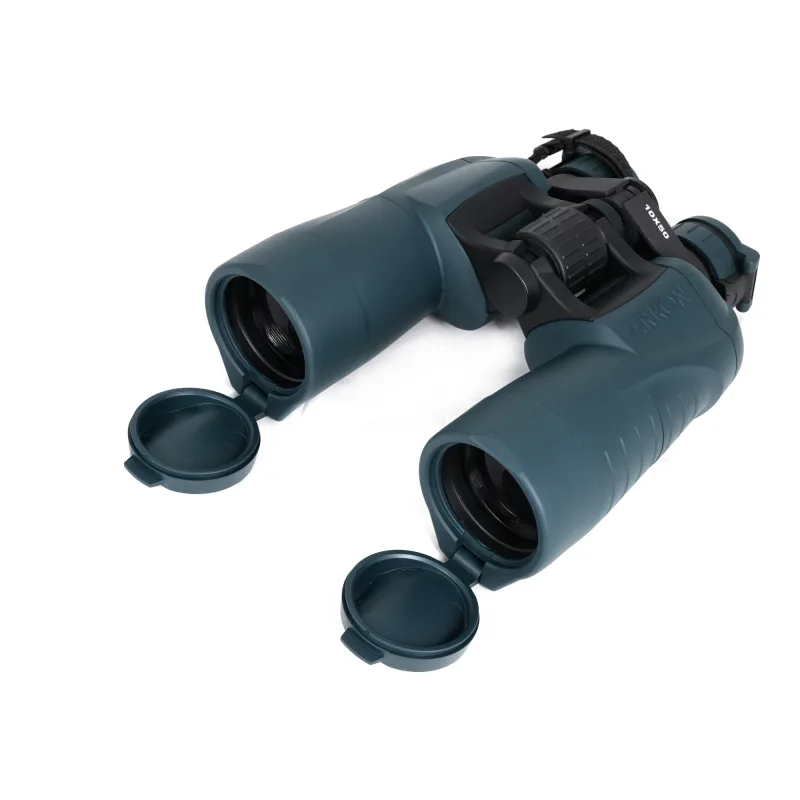 Призменный бинокль ARKON 10x50 / АРКОН 10 50 - вид под углом со стороны открытых объективов