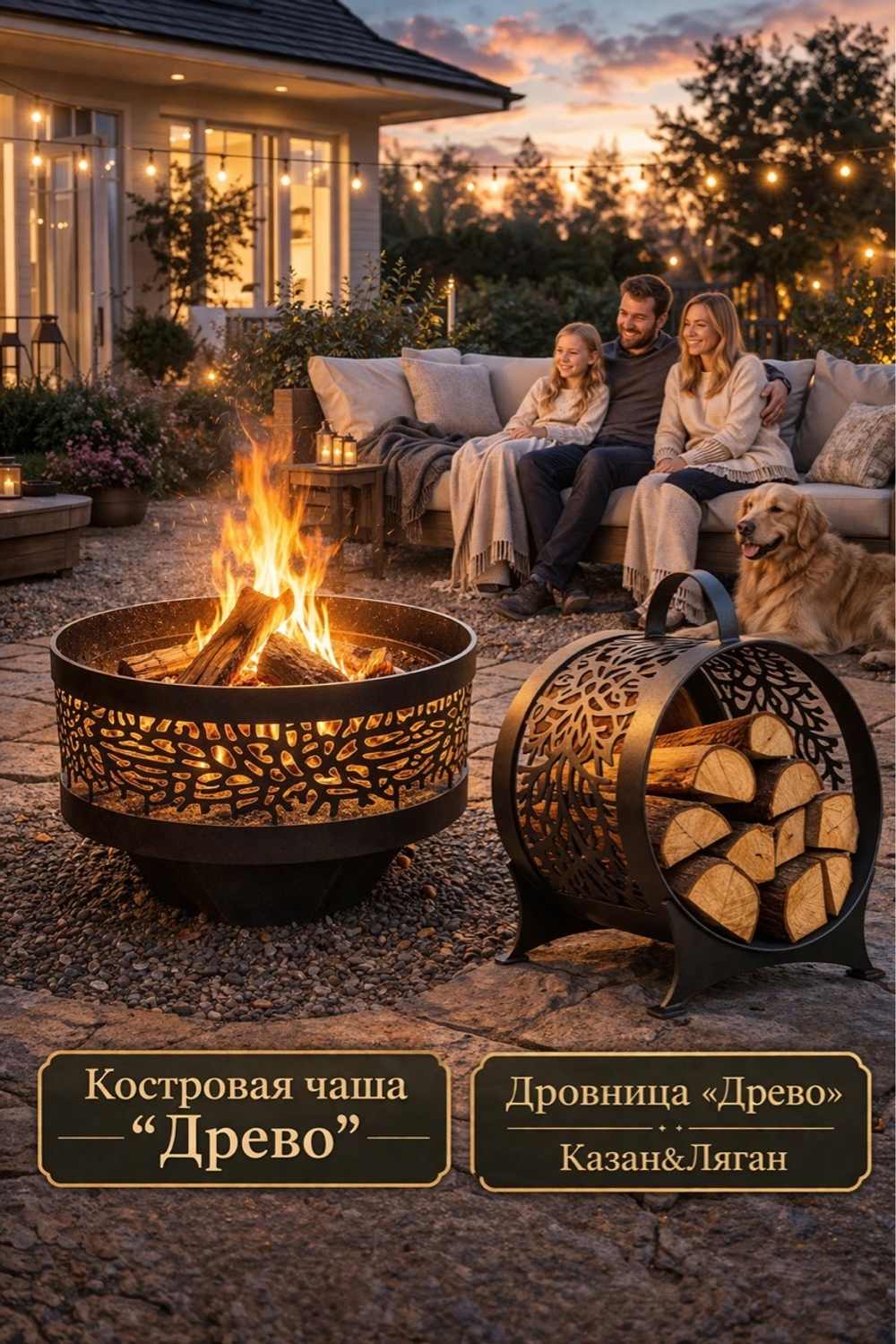 Дровница древо 2 мм