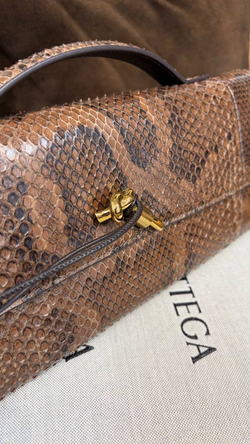 Клатч-Сумка Bottega Veneta Andiamo из кожи Питона