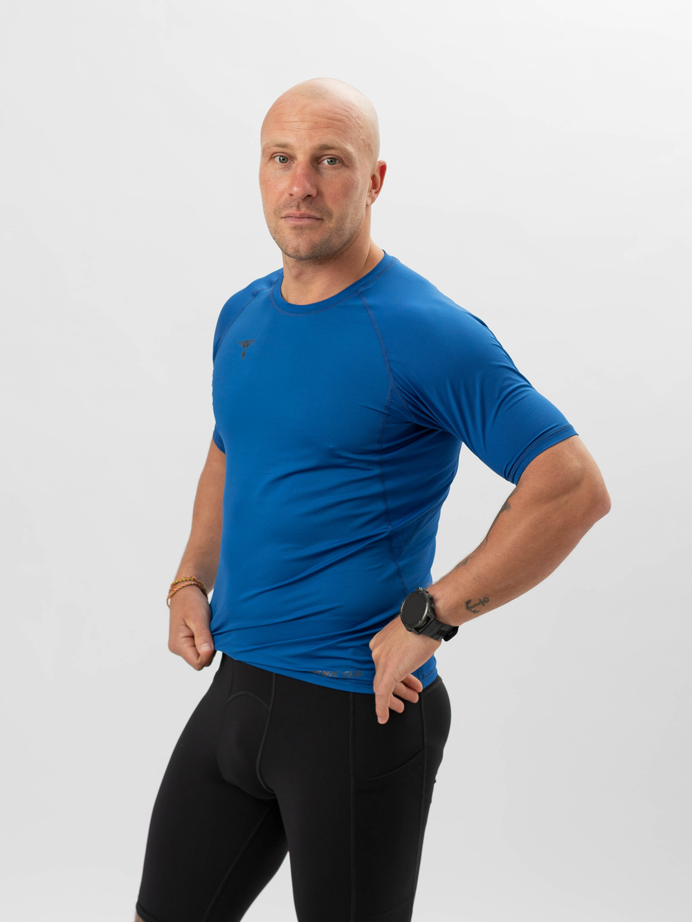 Спортивная футболка DRI FIT реглан TOTEMIC CLO василек