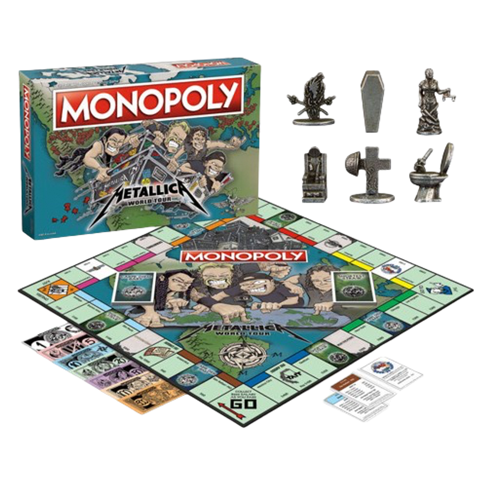 Игра Монополия Metallica на английском языке