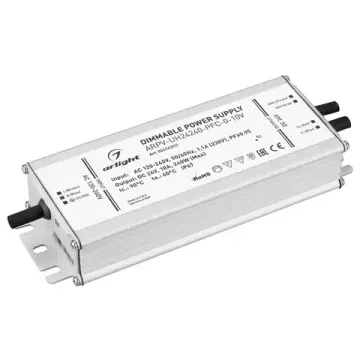 Блок питания 240W 24V 10.0A IP67 ARPV-UH24240-PFC-0-10V 024143(1) Arlight
