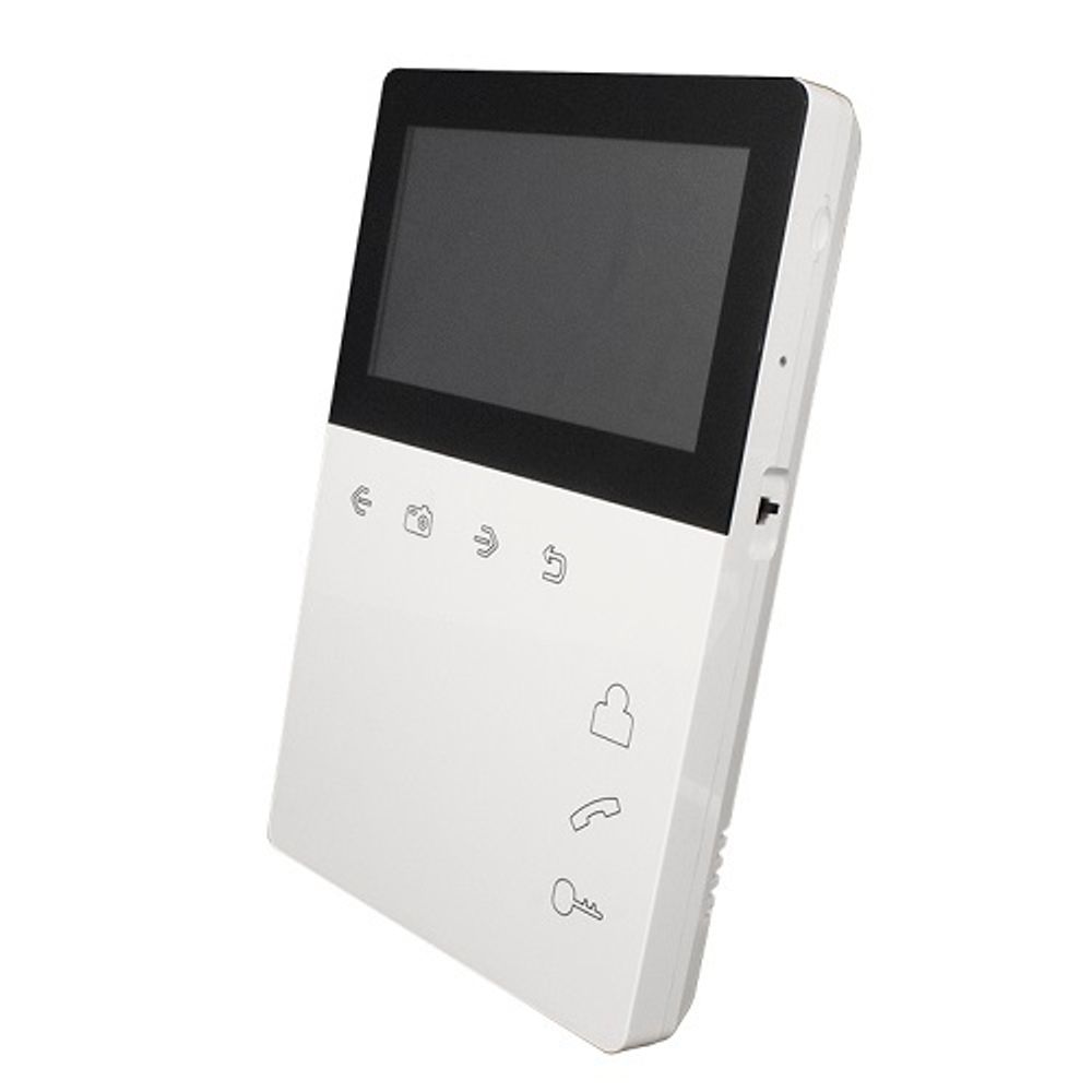 Монитор видеодомофона TANTOS Elly-S (белый) TFT LCD, экран 4,3"