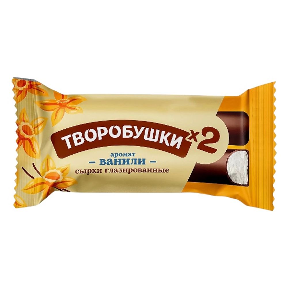 Сырок творожный глазированный Творобушки ваниль 23 % 45 г