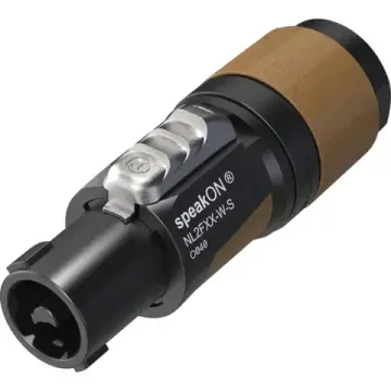 Neutrik NL2FXX-W-S кабельный разъём Speakon female 2-контактный, для кабеля Ø6-12мм