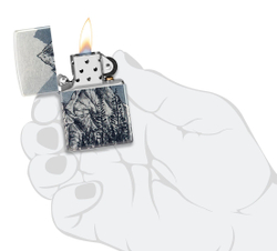 Зажигалка ZIPPO 46280 Mountain Sketch