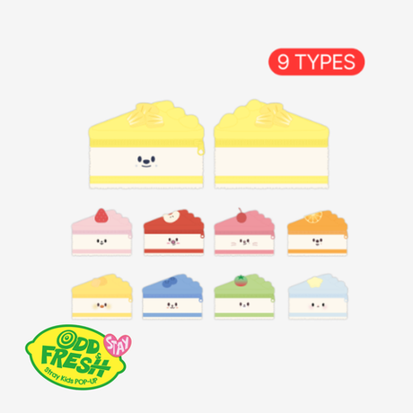 Плюшевая игрушка «Тортик» SKZOO & TASY ODD & FRESH POP-UP - SKZOO & TASY CAKE POUCH