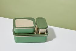 Набор ланч-боксов Klean Kanteen Family Set (Big Meal, Lunch, Snack) Sea Spray