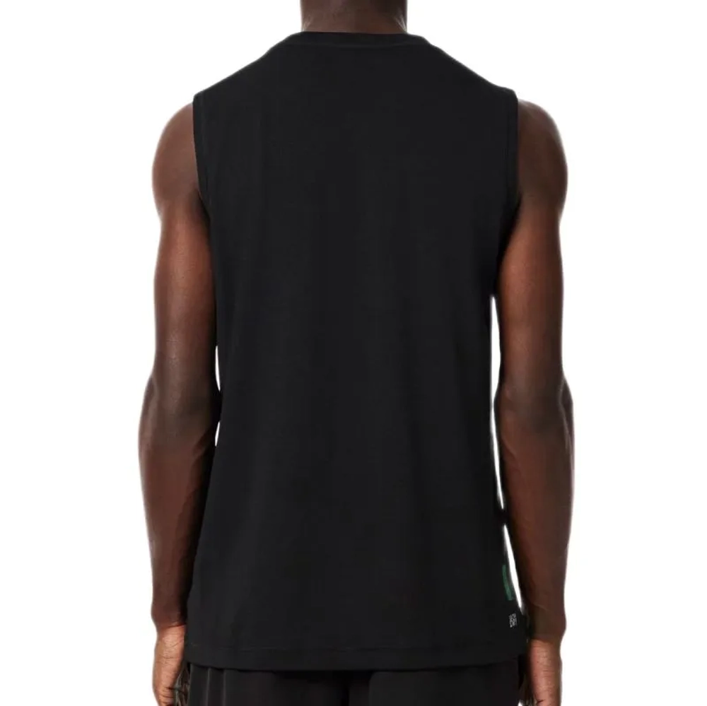 Мужская теннисная футболка Lacoste Ultra Dry Sport - black