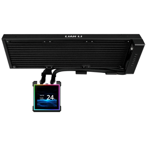 Система водяного охлаждения Lian Li HydroShift II LCD-S 360N, черный (GHS2LCDS36NB), (G89.GHS2LCDS36NB.R0)