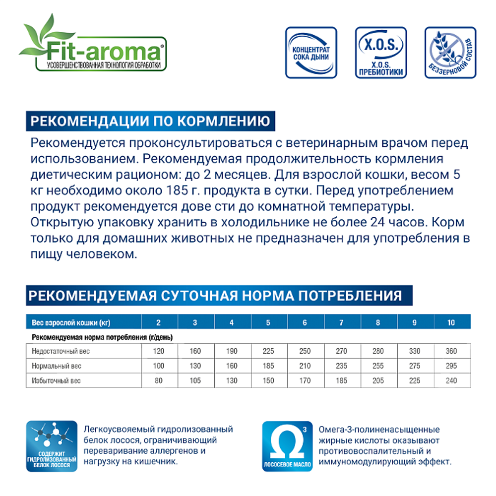 Влажный корм диетический Monge VetSolution Cat Dermatosis Дерматозис для кошек при заболеваниях кожи 100 г 24 шт