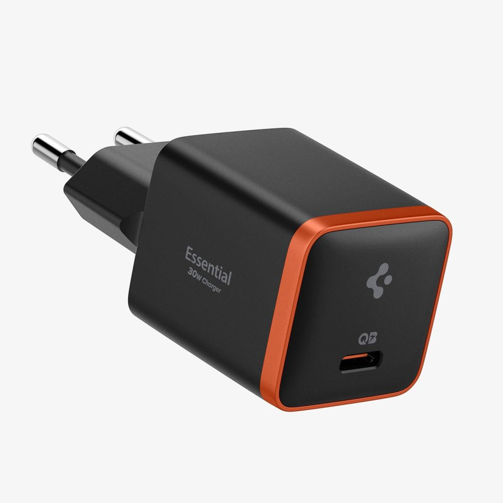 Зарядное устройство Spigen EE301EU ARCSTATION ESSENTIAL CHARGER 30W BLACK
