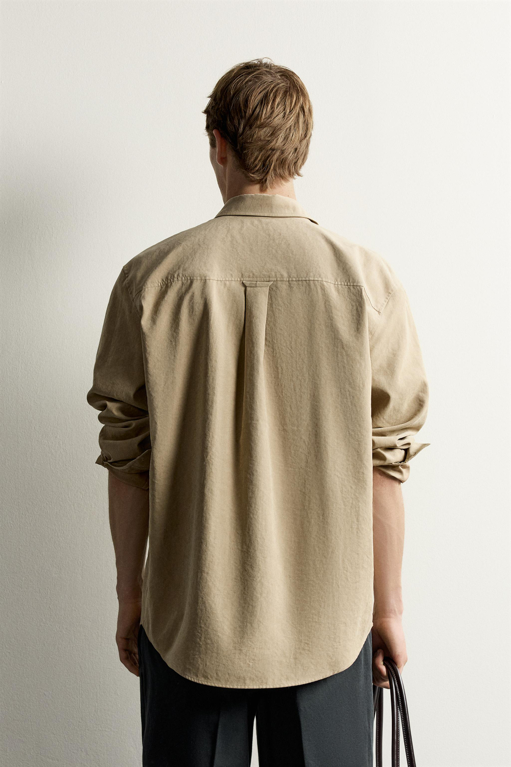 РУБАШКА SOFT RELAXED FIT SOFT — ZARA
