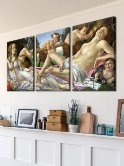 Репродукция "Венера и Марс" 150х70см