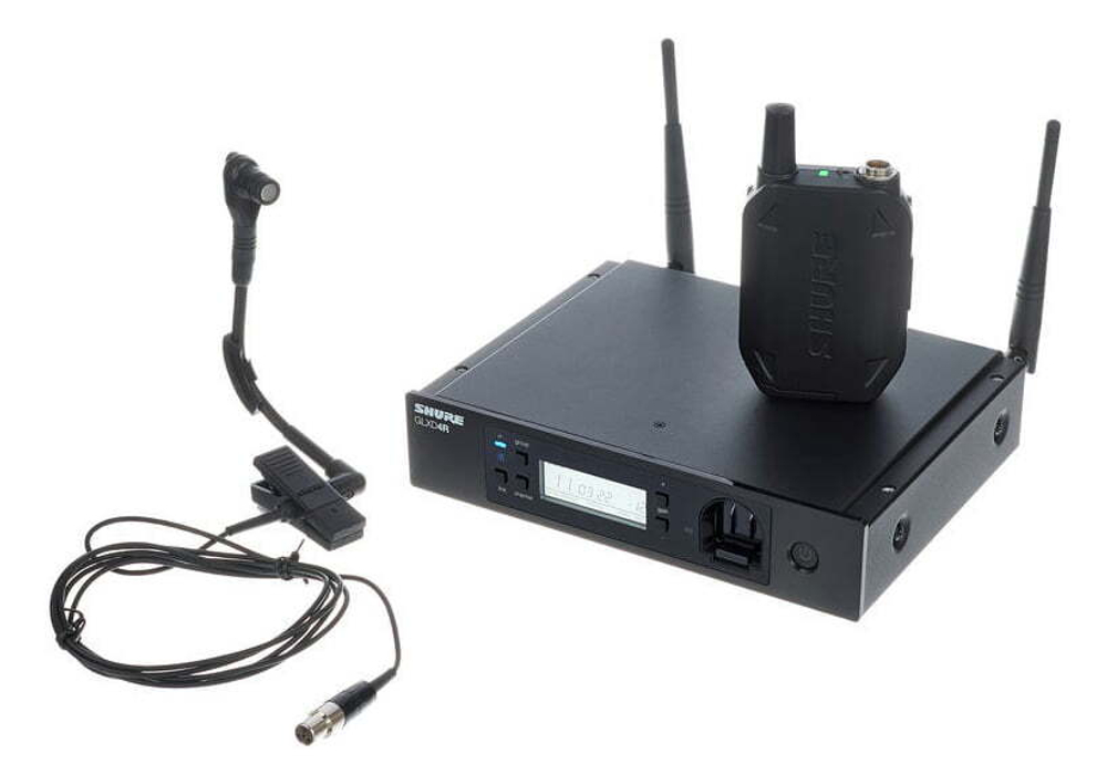 SHURE GLXD14RE/B98 Z2 2.4 GHz рэковая цифровая радиосистема GLX-D Advanced с микрофоном BETA 98 для духовых