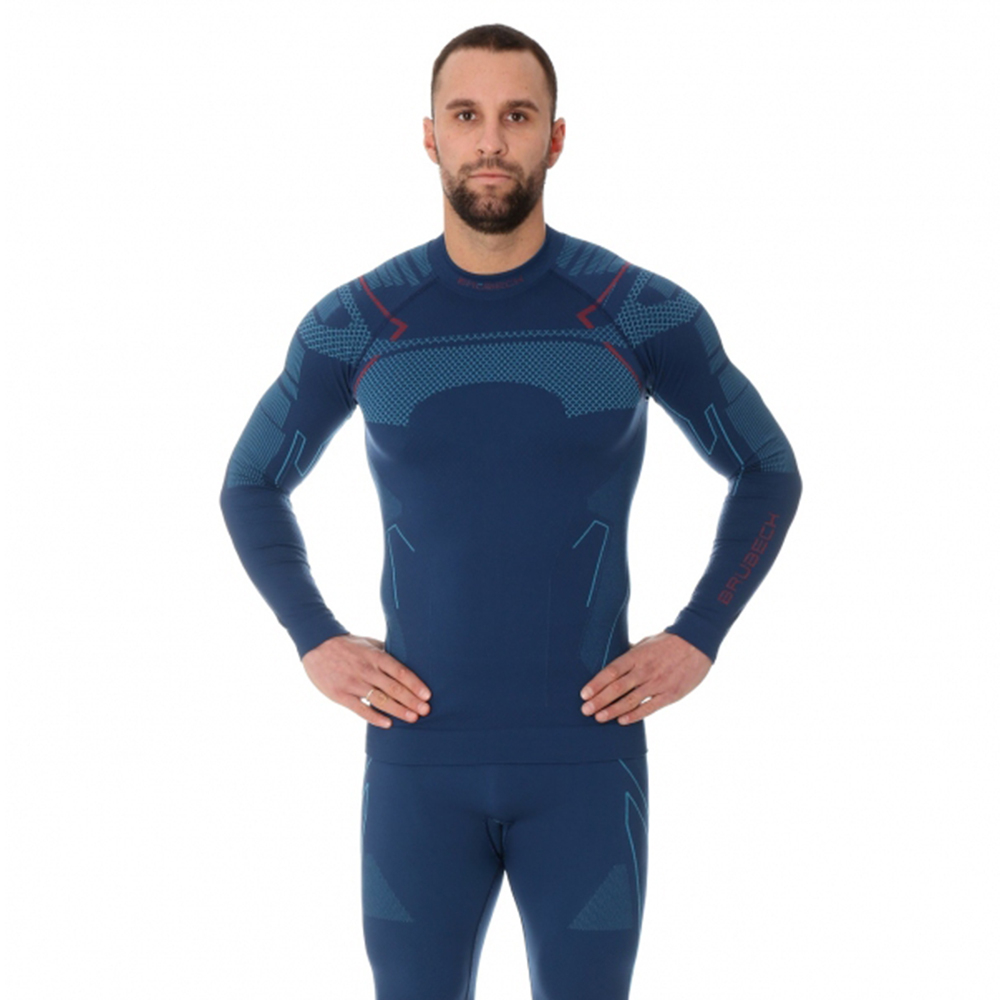Термобелье мужское Brubeck футболка с длинным рукавом THERMO NILIT HEAT