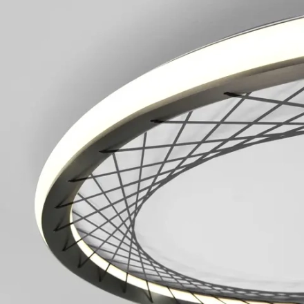 Потолочный светодиодный светильник 40023/1 LED серый, LED