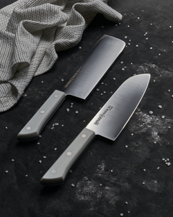 Нож кухонный Сантоку 17.5см Samura Harakiri SHR-0095W/Y