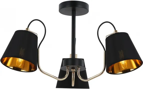 Потолочная люстра IL6120-3COU-79 BK GD ILLUMICO