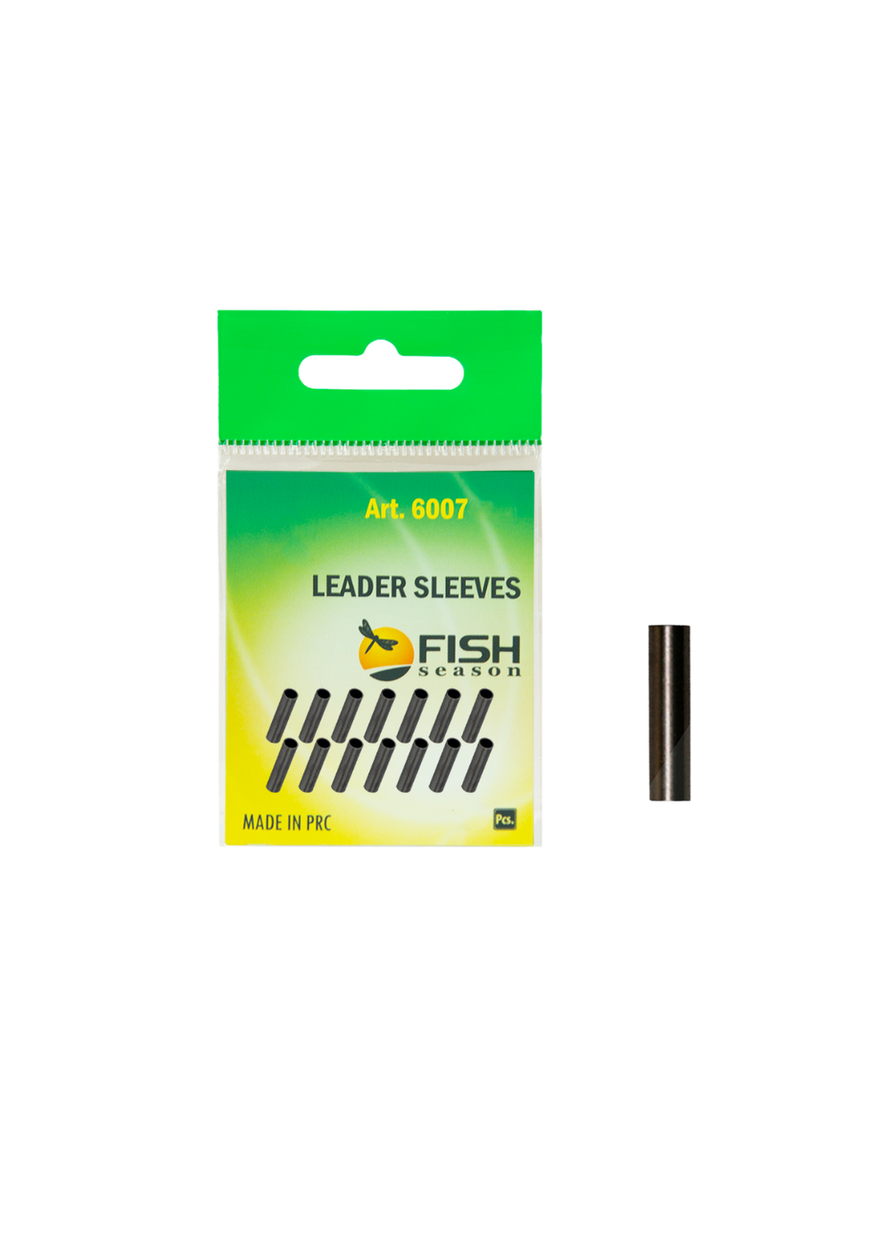 Трубки обжимные рыболовные Fish Crystal LEADER SLEEVES 6007 №0 ( 5 упаковок )