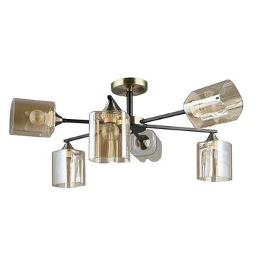 Потолочная люстра 6*Е27 A4185PL-6BK чёрный Merci Arte Lamp