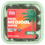 Natural Delights, Свежие финики Medjool, цельные, 454 г (1 фунт)