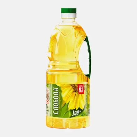 Масло подсолнечное Слобода 1.8л