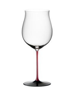 Sommeliers Black Series - Фужер Burgundy Grand Cru 1050 мл хрусталь, c красной ножкой и черным основ