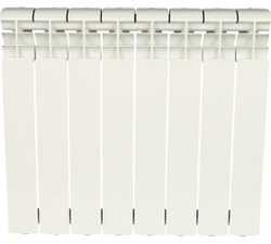 Алюминиевый радиатор ROMMER Profi 500 AL500-80-80-100 8 секций RAL9016 82484