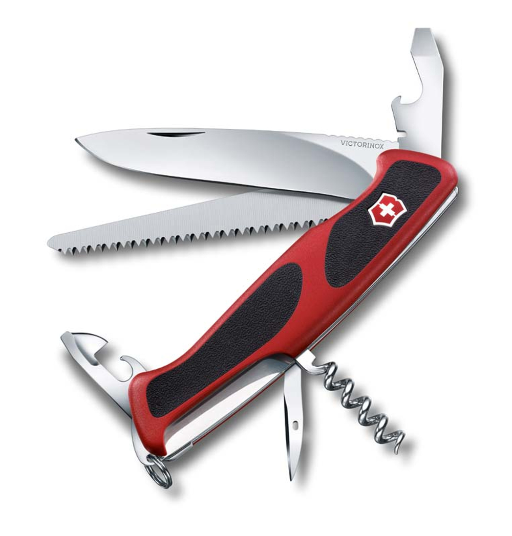 Нож Victorinox RangerGrip 55 red/black 0.9563.C (130 мм)