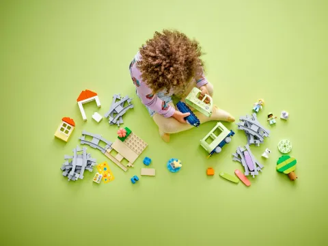 Конструктор LEGO Duplo 10427 Интерактивный поезд приключений
