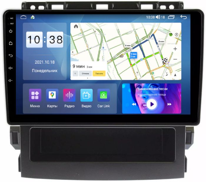 Магнитола для Subaru 2017-2023 Forester 5, XV 2, Impreza 5 - Parafar PF893LUX1UHD на Android 13, Быстрая, QLED, CarPlay, 4G SIM-слот